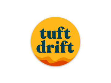 Tuft Drift Logo Sticker