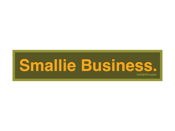 Smallie Business Sticker